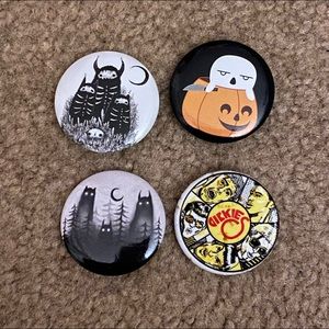 Halloween Pin Set